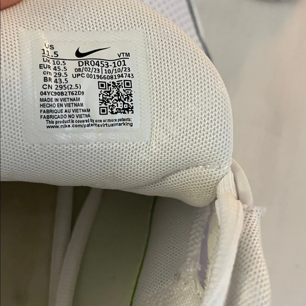 Nike Air Max Pulse 270 triple white 8/23-10/23 - Picture 6 of 11